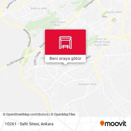 10261 - Safir Sitesi harita