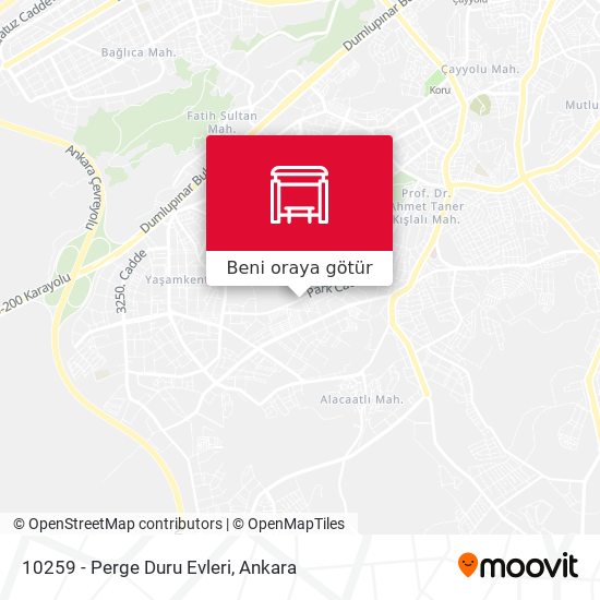 10259 - Perge Duru Evleri harita