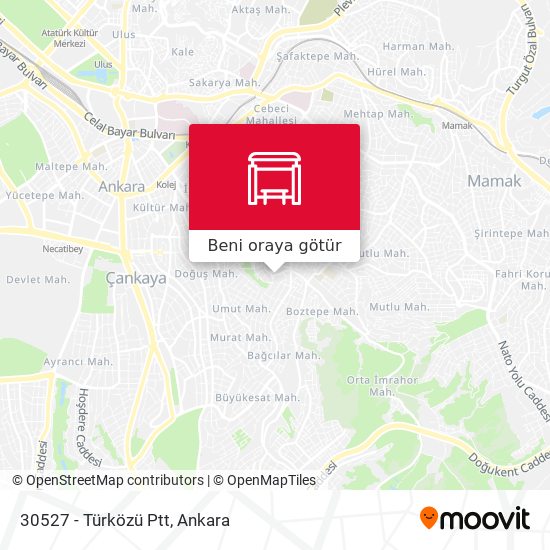 30527 - Türközü Ptt harita