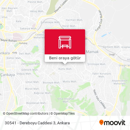 30541 - Dereboyu Caddesi 3 harita