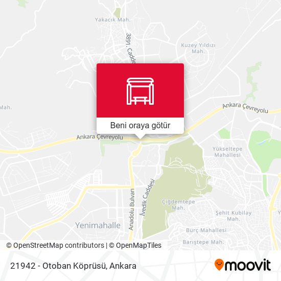 21942 - Otoban Köprüsü harita