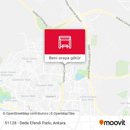 51128  - Dede Efendi Parkı harita