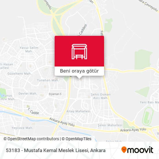 53183 - Mustafa Kemal Meslek Lisesi harita