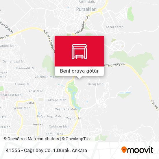 41555 - Çağrıbey Cd. 1.Durak harita