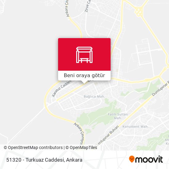 51320 - Turkuaz Caddesi harita