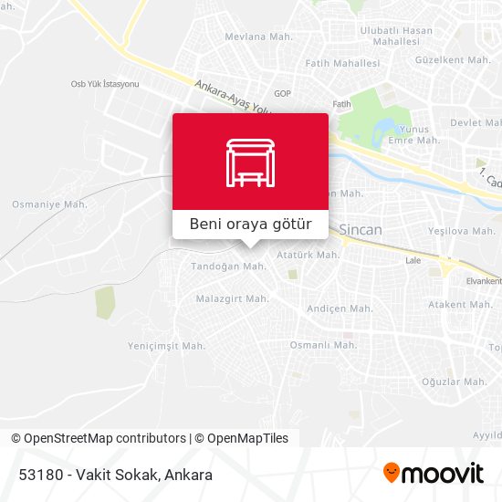 53180 - Vakit Sokak harita