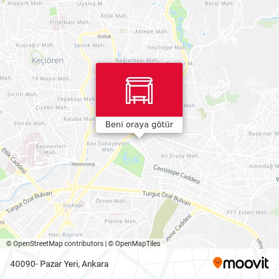 40090- Pazar Yeri harita