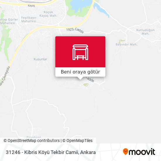 31246 - Kibris Köyü Tekbir Camii harita