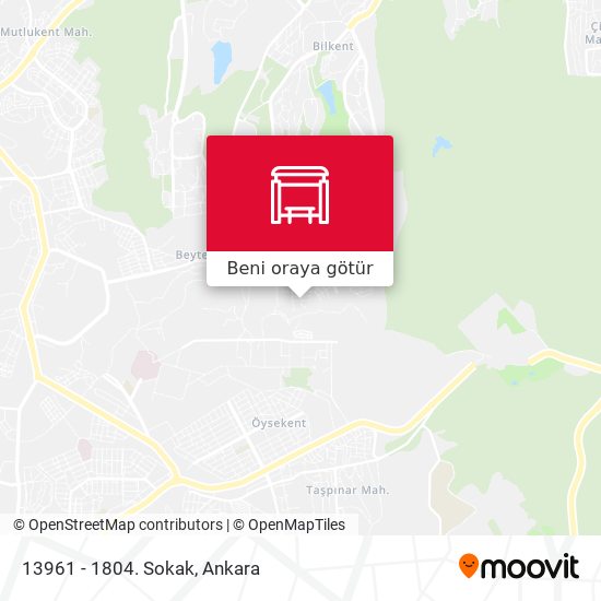 13961 - 1804. Sokak harita