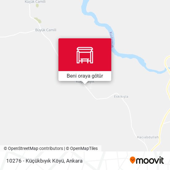10276 - Küçükbıyık Köyü harita