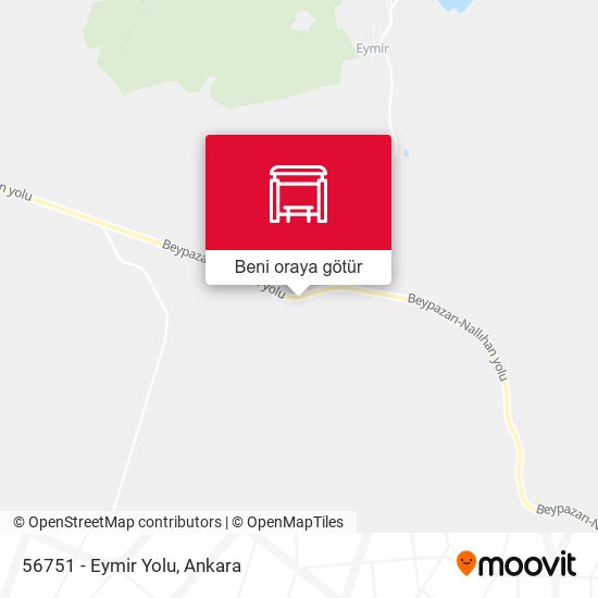 56751 -  Eymir Yolu harita