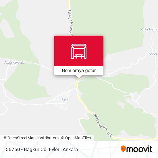 56760 -  Bağkur Cd. Evleri harita