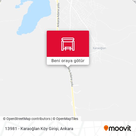 13981 - Karaoğlan Köy Girişi harita