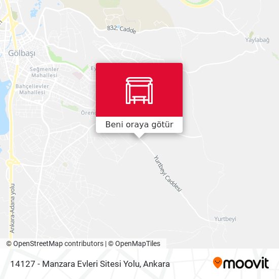 14127 - Manzara Evleri Sitesi Yolu harita