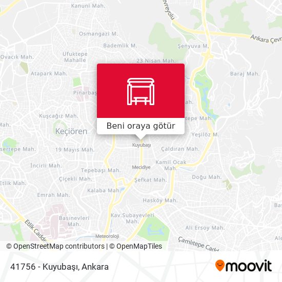 41756 - Kuyubaşı harita