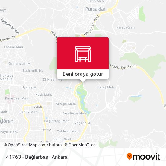 41763 - Bağlarbaşı harita