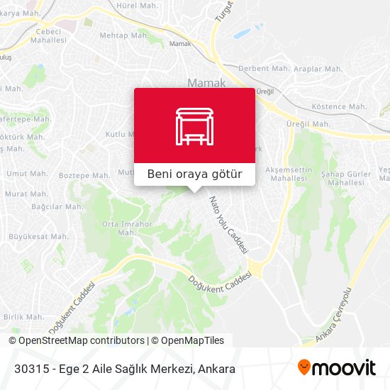 30315 - Ege 2 Aile Sağlık Merkezi harita