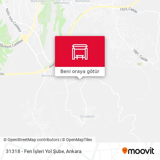 31318 - Fen İşleri Yol Şube harita