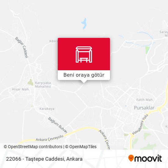 22066 - Taştepe Caddesi harita