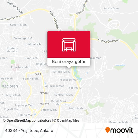 40334 - Yeşiltepe harita