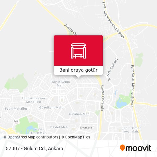 57007 - Gülüm Cd. harita