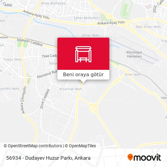 56934 - Dudayev Huzur Parkı harita