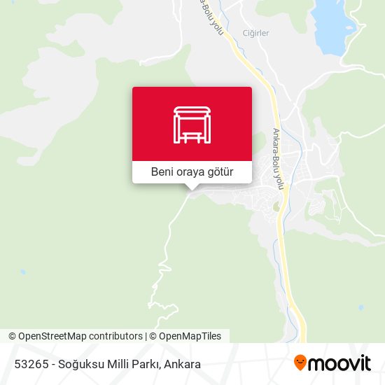 53265 - Soğuksu Milli Parkı harita