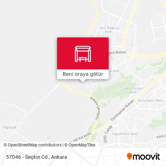 57046 - Seçkin Cd. harita