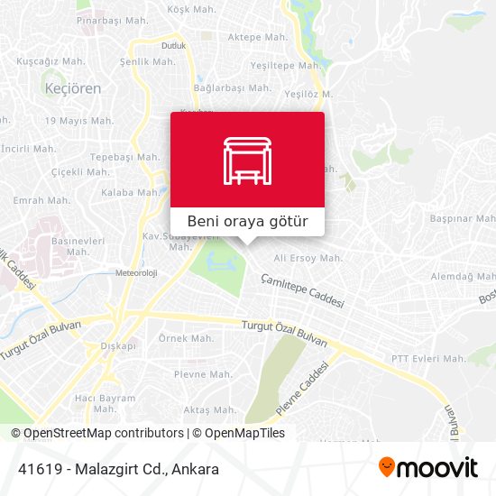 41619 - Malazgirt Cd. harita