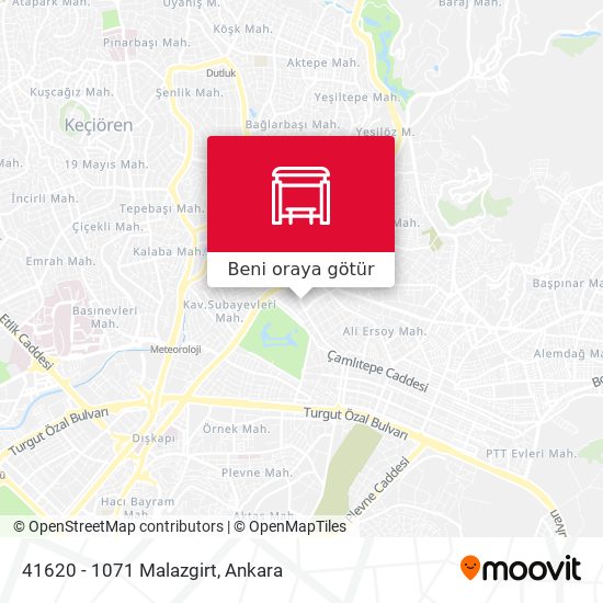 41620 - 1071 Malazgirt harita