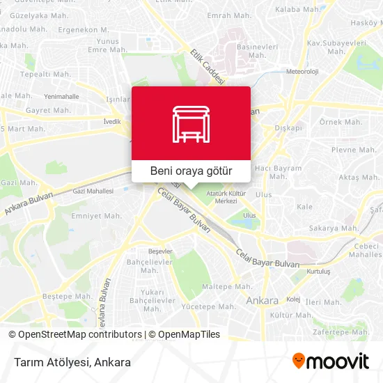Tarım Atölyesi harita