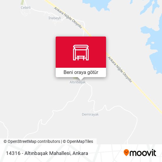14316 - Altınbaşak Mahallesi harita