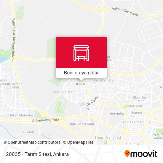 20035 - Tarım Sitesi harita