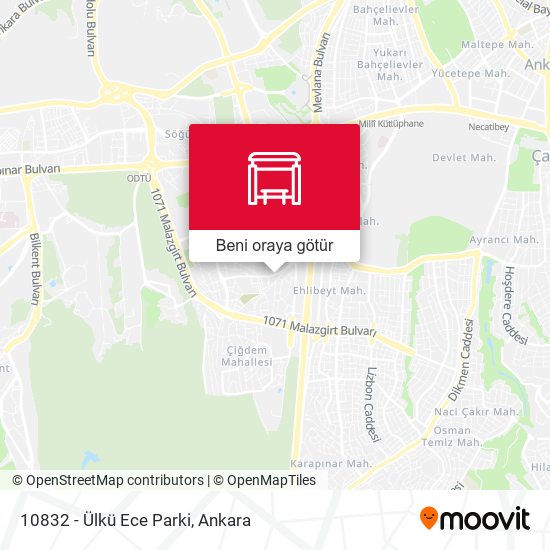 10832 - Ülkü Ece Parki harita