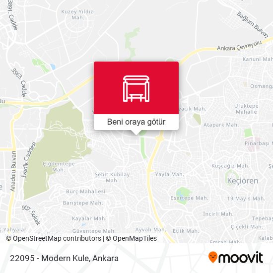 22095 - Modern Kule harita