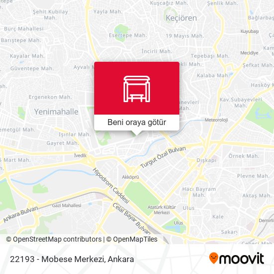 22193 - Mobese Merkezi harita
