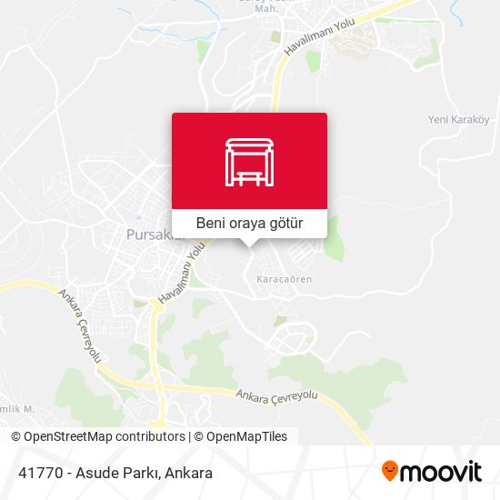 41770 - Asude Parkı harita