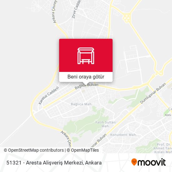 51321 - Aresta Alişveriş Merkezi harita