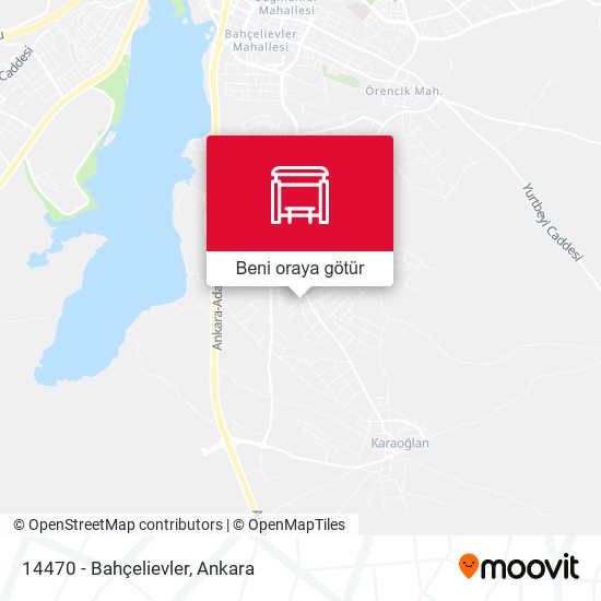 14470 - Bahçelievler harita
