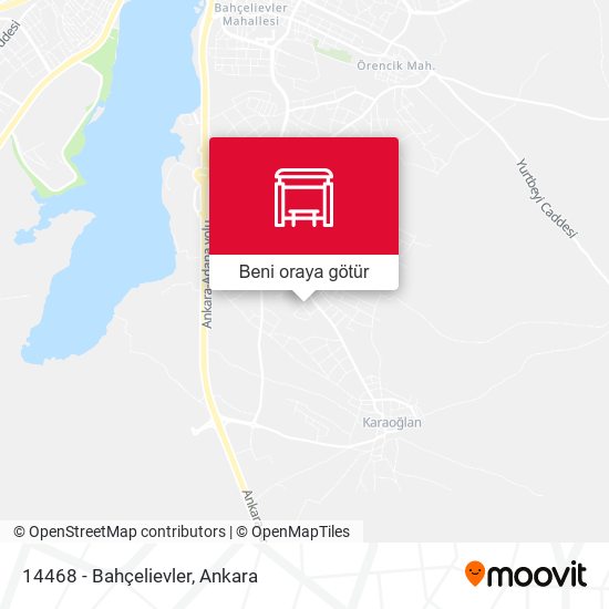 14468 - Bahçelievler harita