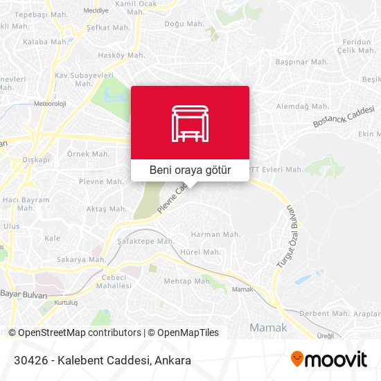 30426 - Kalebent Caddesi harita