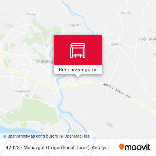 42023 - Manavgat Otogar(Sanal Durak) harita