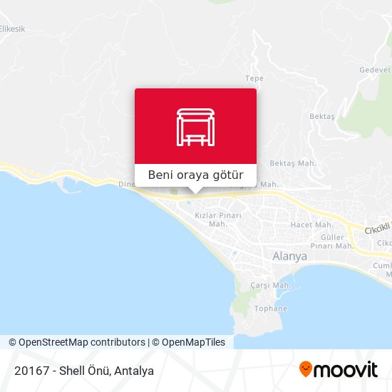 20167 - Shell Önü harita