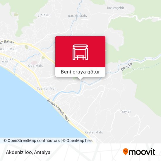 Akdeniz İöo harita