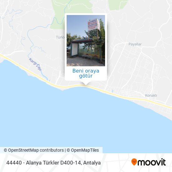 44440 - Alanya Türkler D400-14 harita