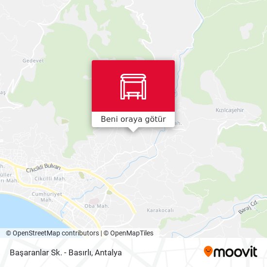 Başaranlar Sk. - Basırlı harita