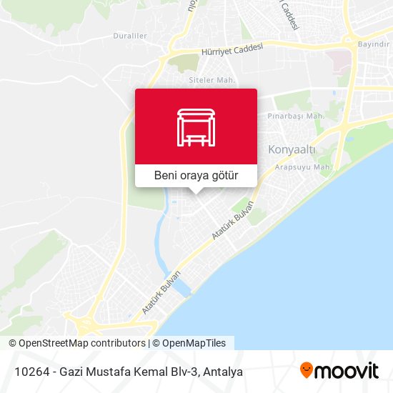 10264 - Gazi Mustafa Kemal Blv-3 harita