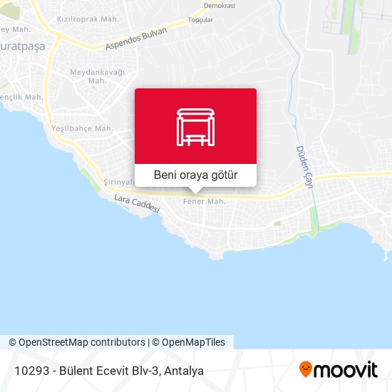 10293 - Bülent Ecevit Blv-3 harita