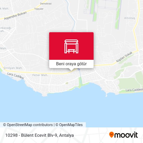 10298 - Bülent Ecevit Blv-9 harita