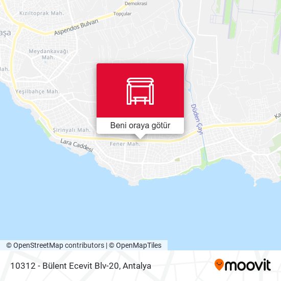 10312 - Bülent Ecevit Blv-20 harita